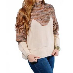 NEW FDJ long sleeve sweater in pumpkin spice